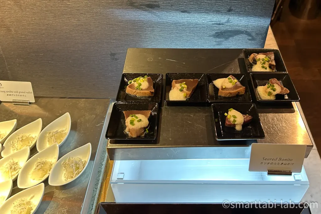 コンラッド東京の朝食ビュッフェの小鉢