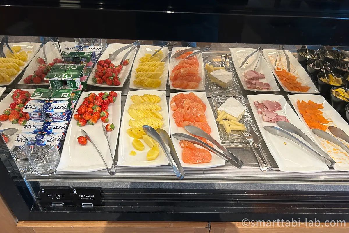 コンラッド東京エグゼクティブラウンジの朝食