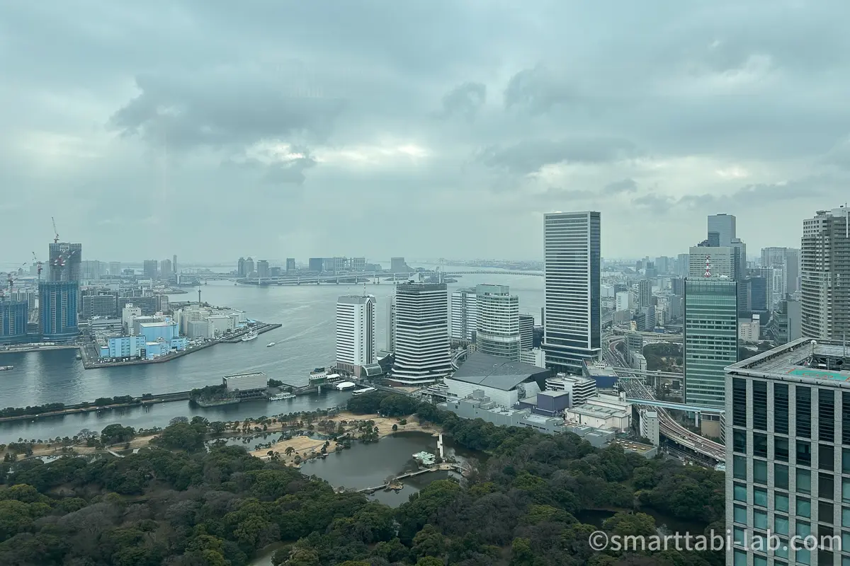 コンラッド東京エグゼクティブラウンジ（ベイビュー）