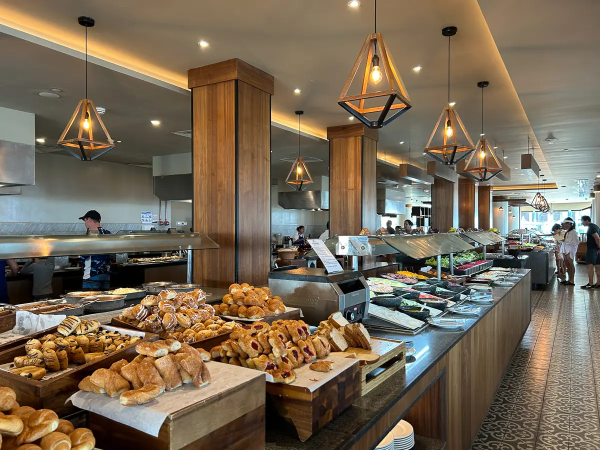 Velaの朝食ビュッフェ