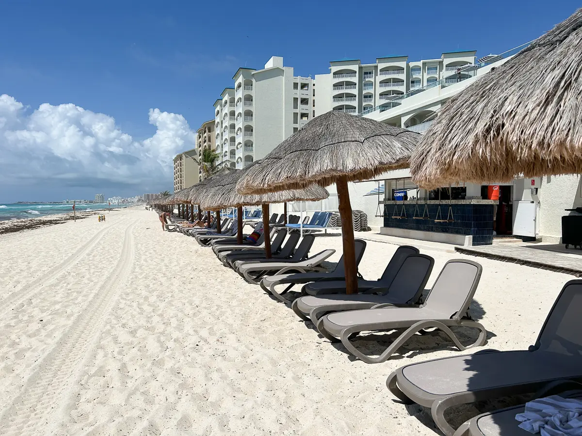 プライベートビーチのチェア