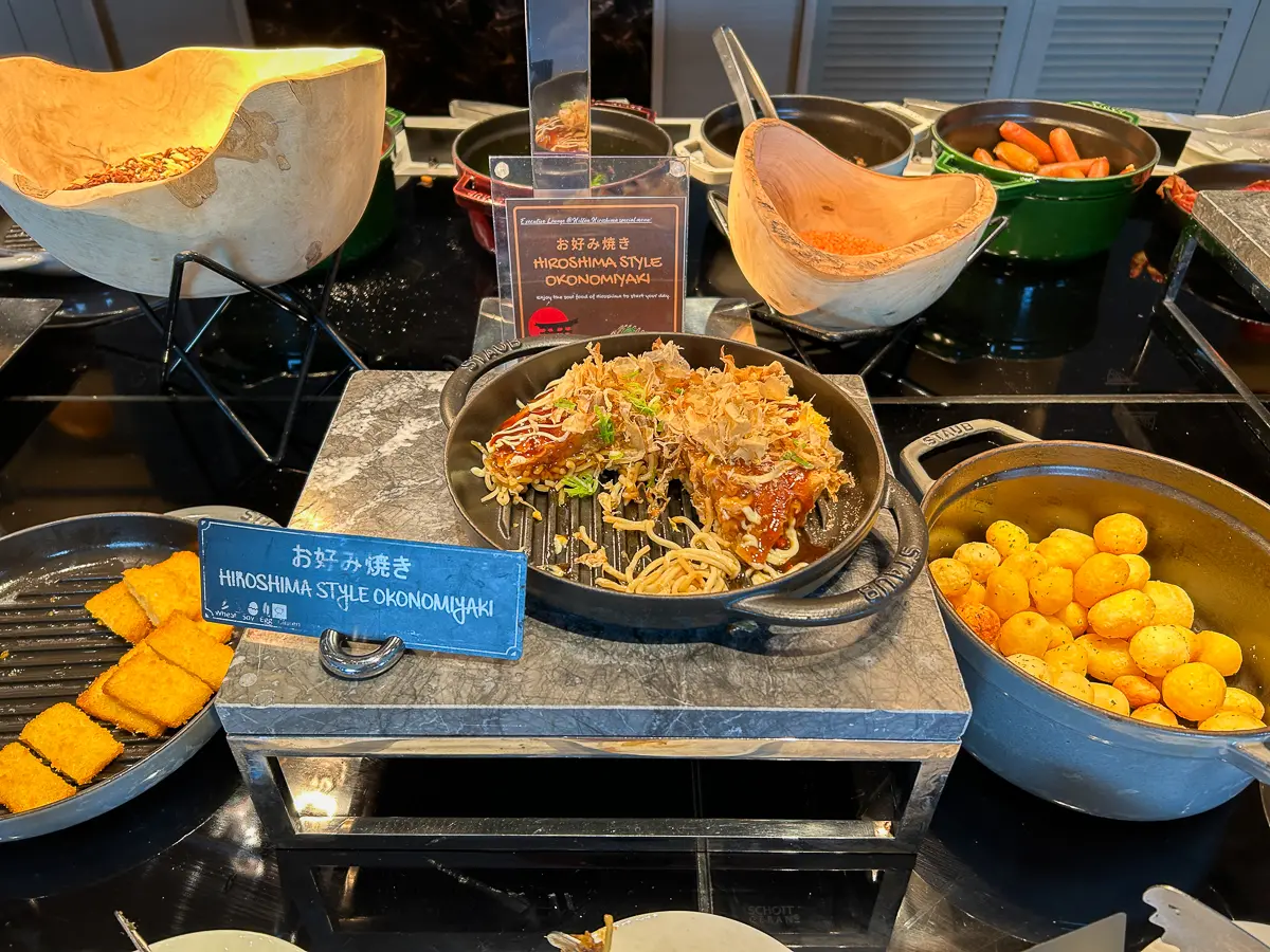 エグゼクティブラウンジの朝食