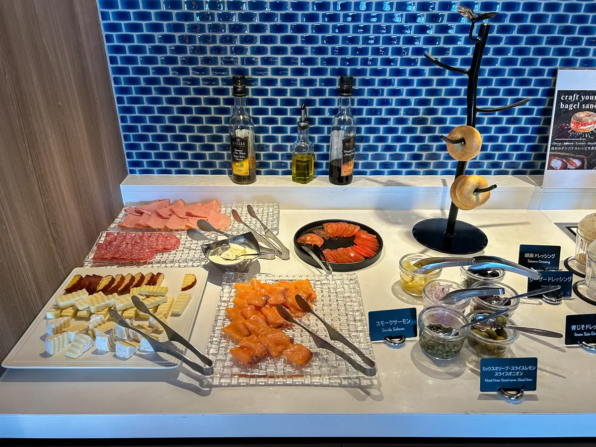 エグゼクティブラウンジの朝食
