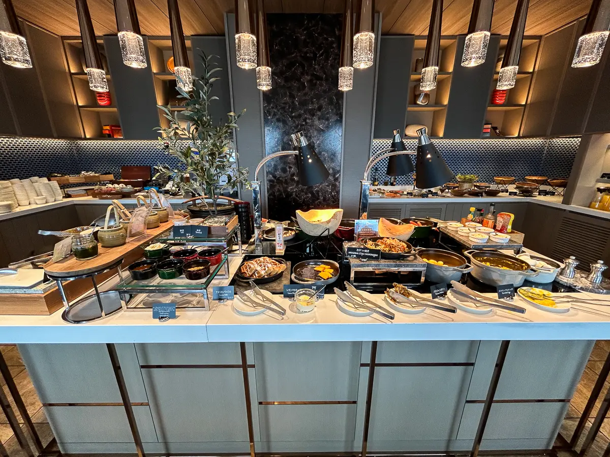 エグゼクティブラウンジの朝食