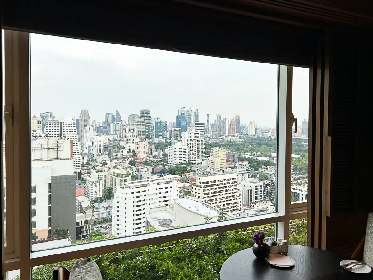 エグゼクティブラウンジから見た風景