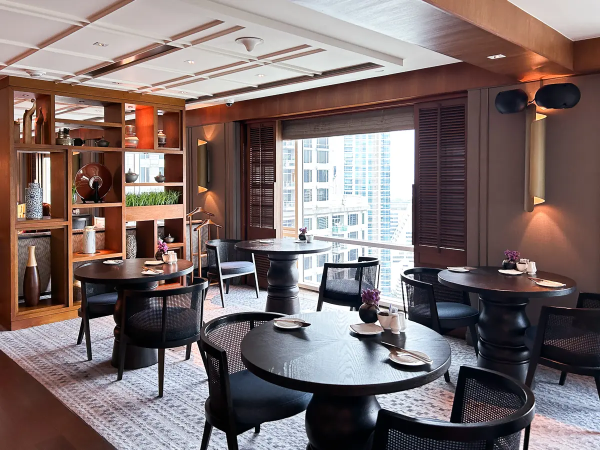 エグゼクティブラウンジのインテリア