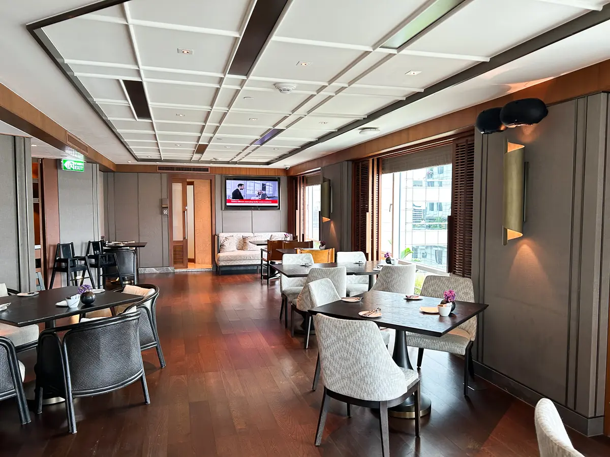 エグゼクティブラウンジのインテリア