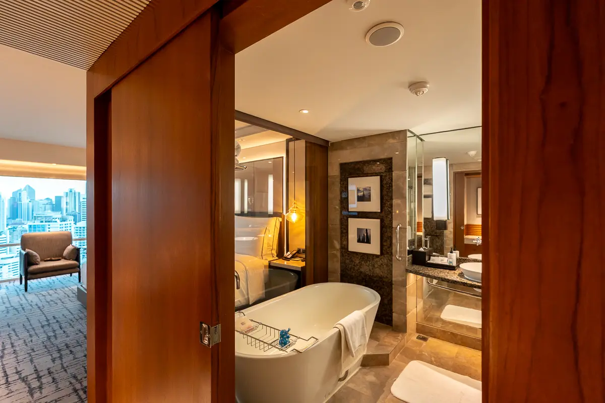 バスルームの入口