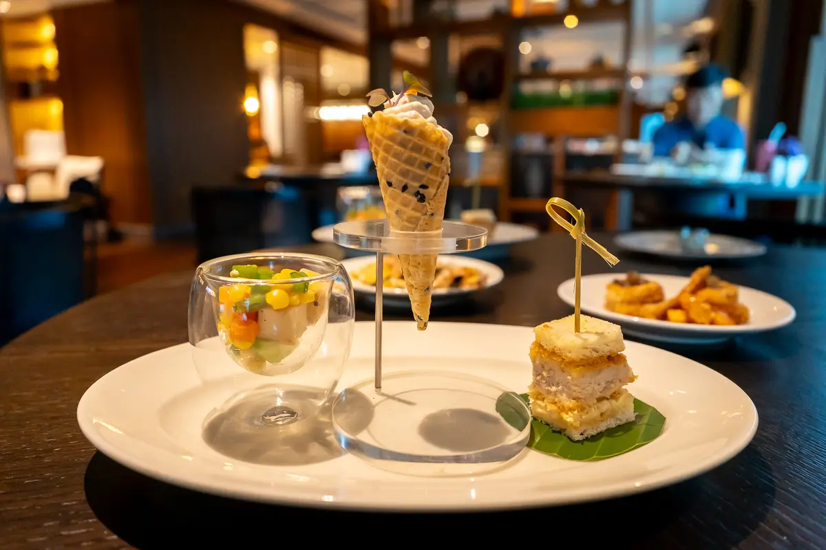 イブニングカクテルの前菜