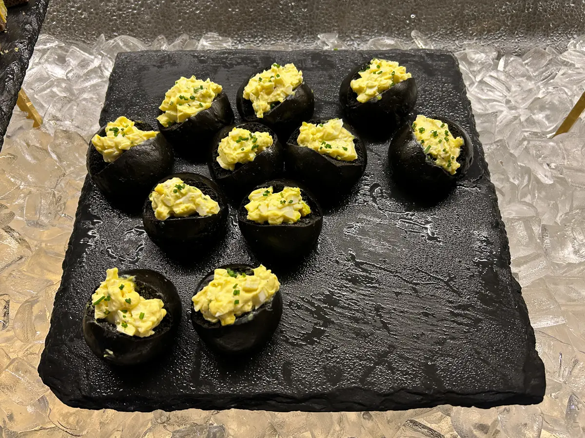 エグゼクティブラウンジのアフタヌーンリフレッシュメント