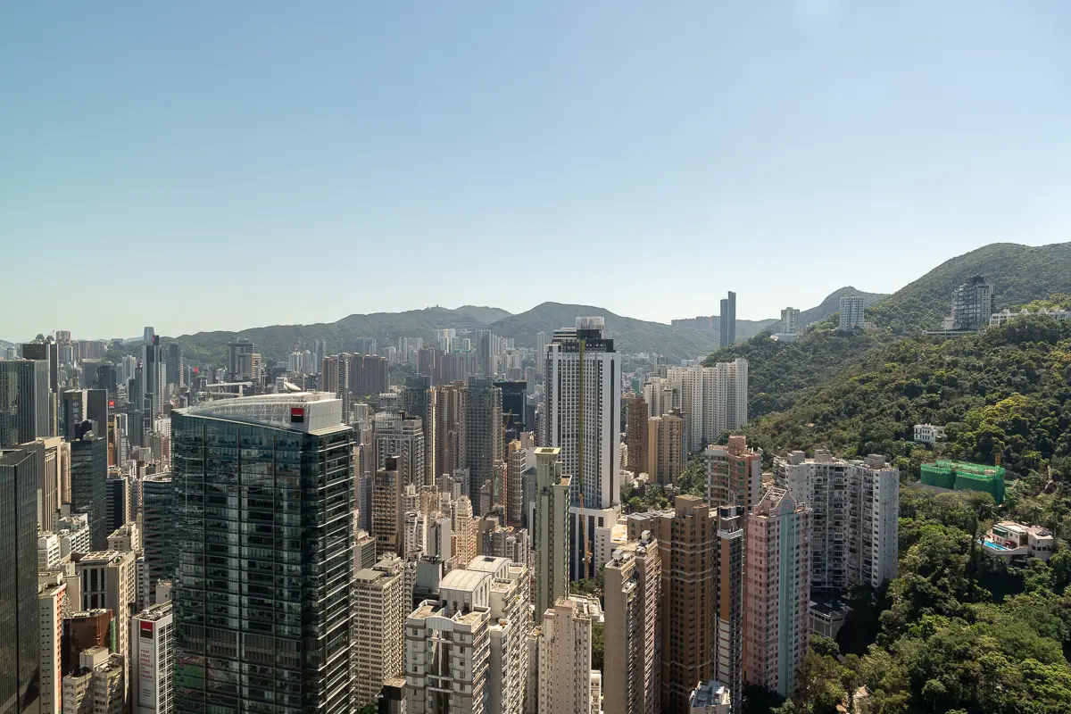 客室からの景色