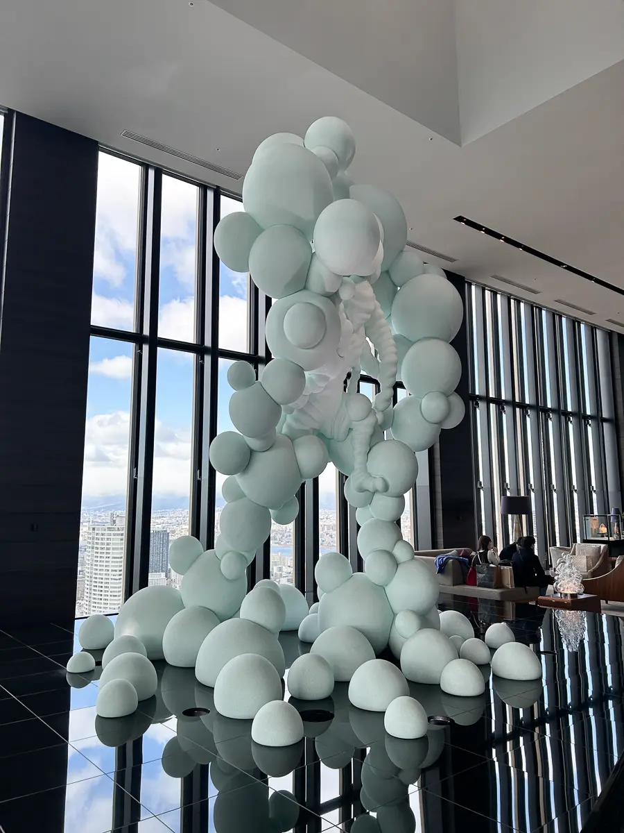 ロビーエントランスのFu/Rai