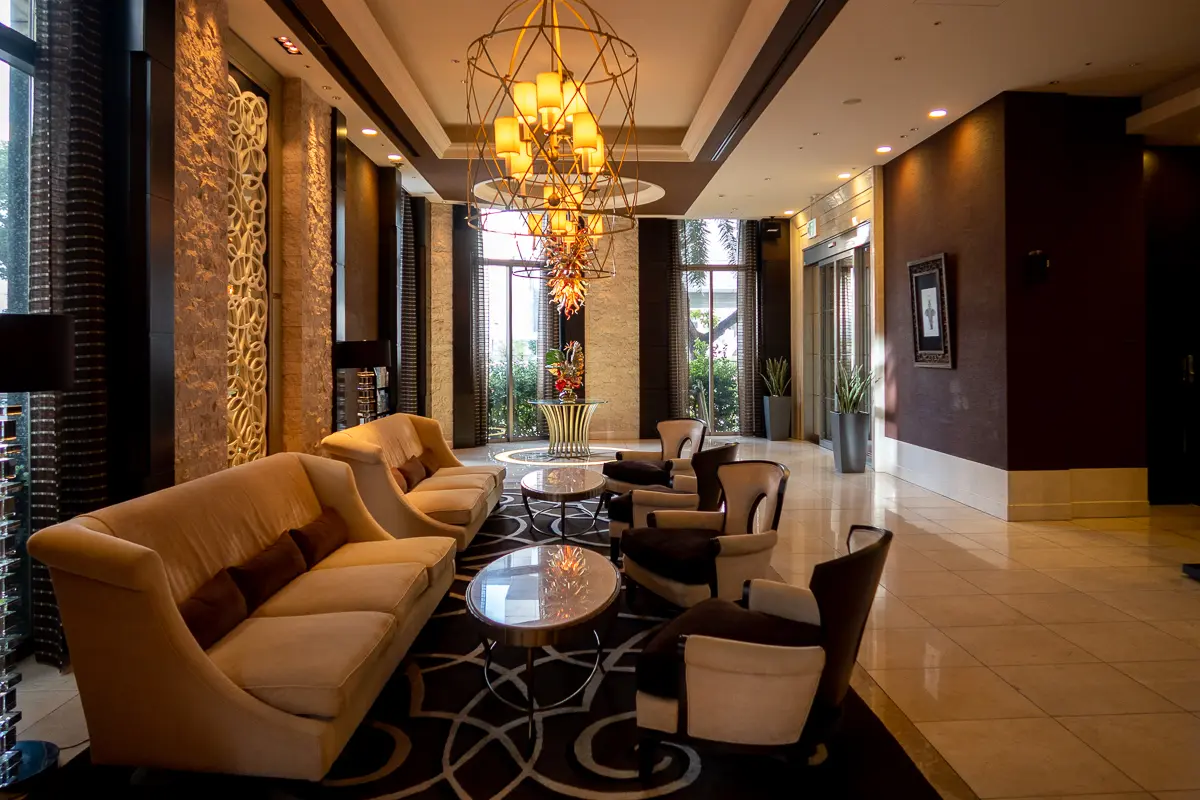 ダブルツリーbyヒルトン那覇のロビー