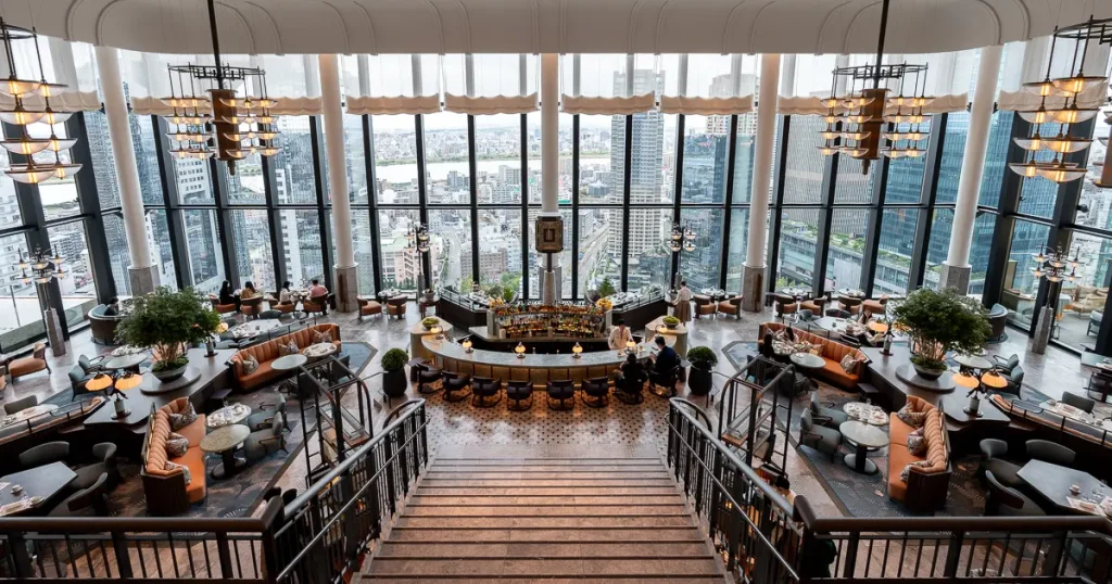 ウォルドーフ・アストリア大阪「ピーコック・アレー」